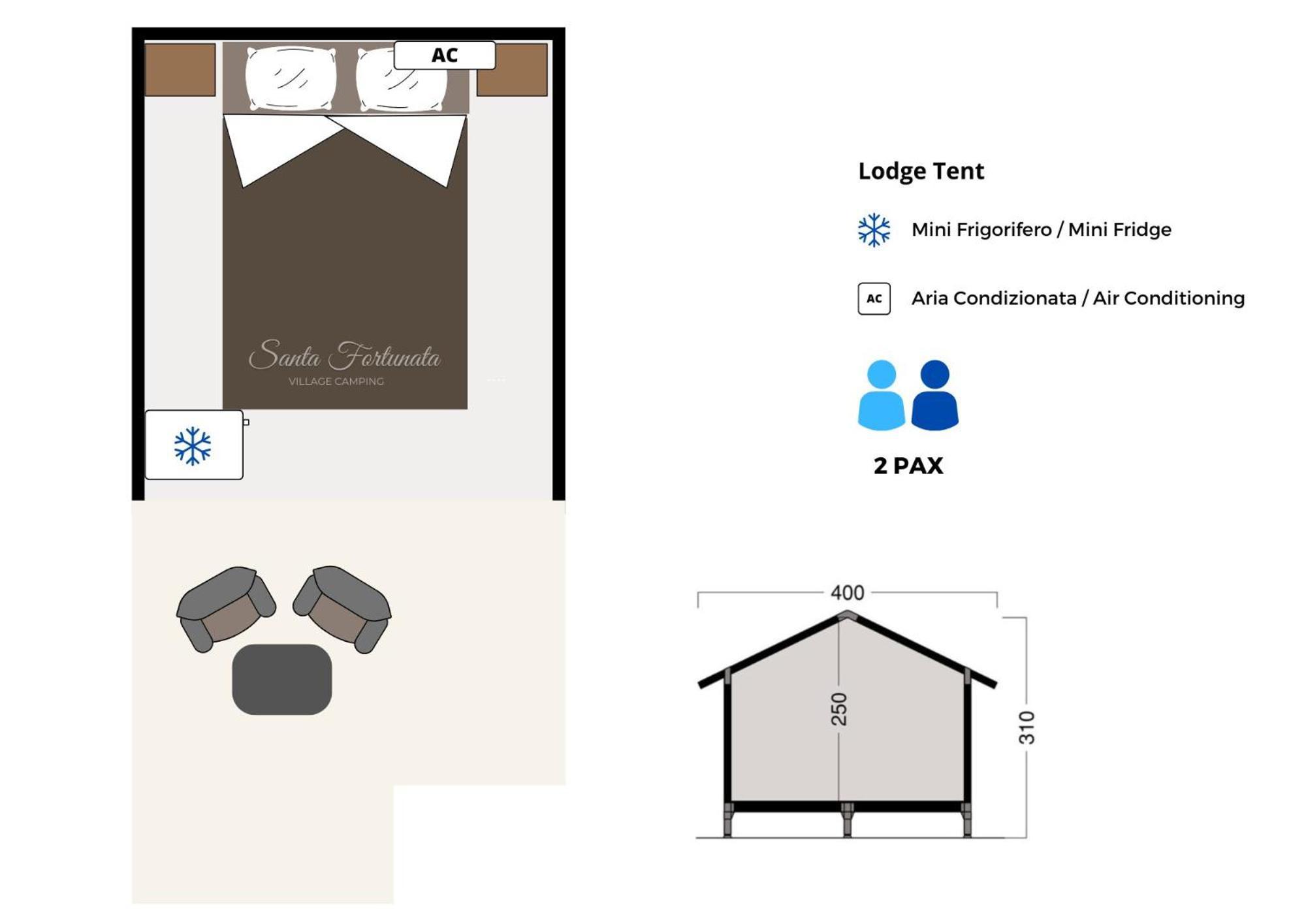 Hostel & Glamping Santa Fortunata Сорренто Номер фото